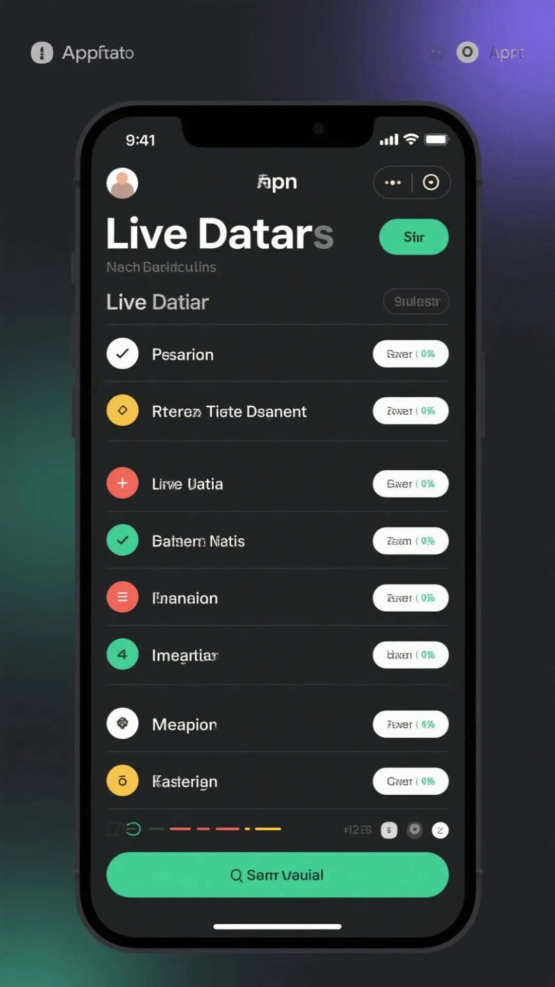 应用界面 - 实时数据